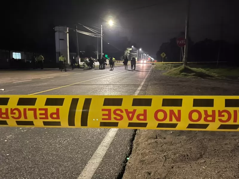 Accidente de tránsito en la vía Soacha - Sibaté
