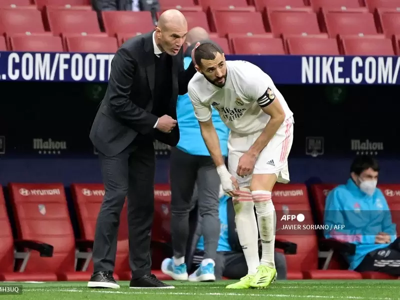 Zinedine Zidane, real Madrid, Karim Benzema