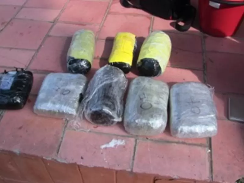 Los funcionarios ingresaron 37 kilos de marihuana y 1.7 kilos de cocaína a la cárcel El Pedregal de Medellín.