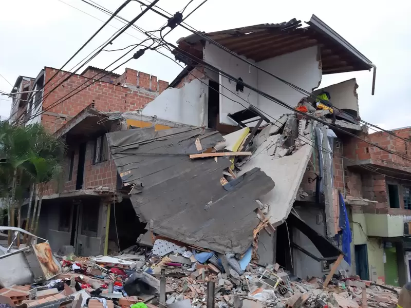 Colapso vivienda
