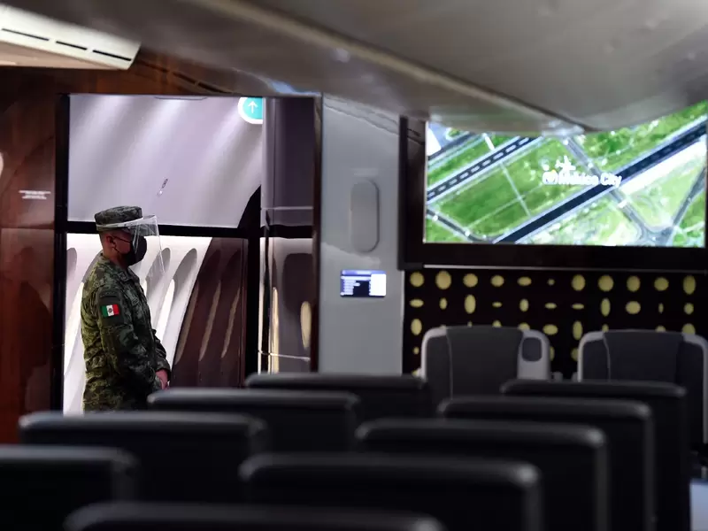 Avión presidencial de México
