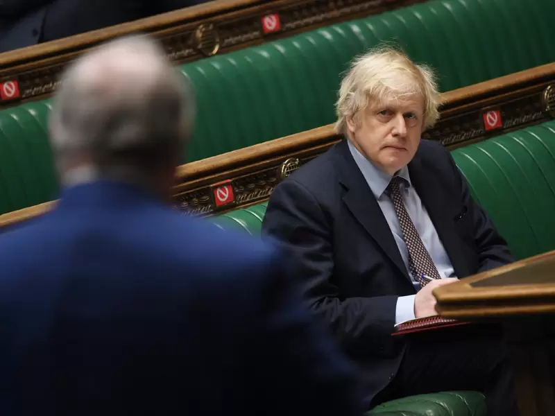 Boris Johnson, primer ministro británico
