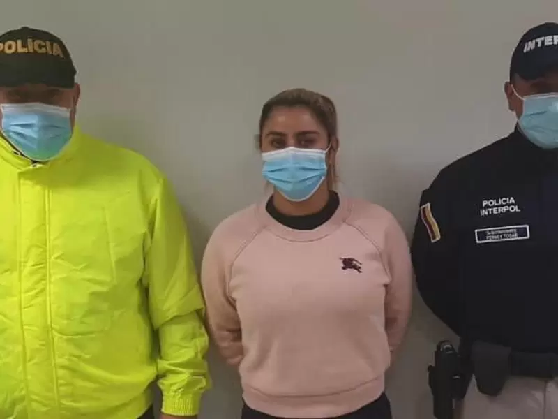 Nini Jhoana Úsuga, alias La Negra.