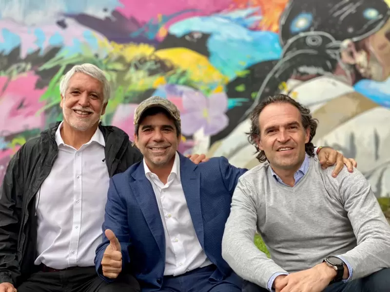 Enrique Peñalosa, Alejandro Char, Federico Gutiérrez