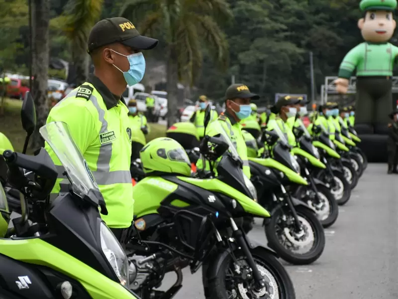 Motos policía