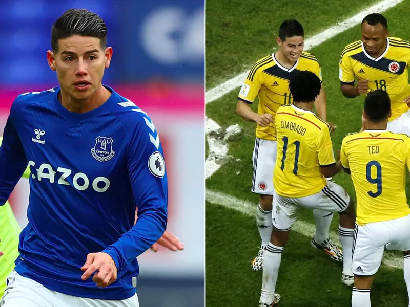 James Rodríguez, Selección Colombia, Teófilo Gutiérrez