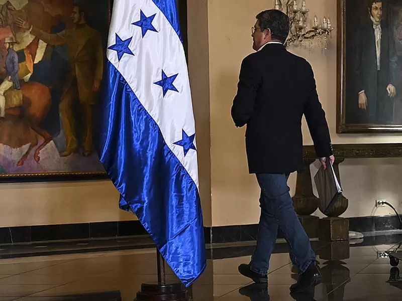 Juan Orlando Hernández, presidente de Honduras