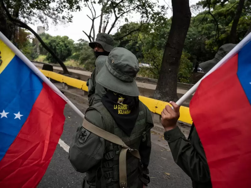 Militares venezolanos