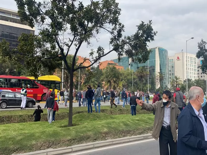 Protestas Bogotá