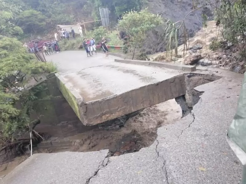 Toribio Puente destruido