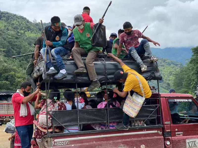 Retornan indígenas desplazados de Risaralda a Chocó
