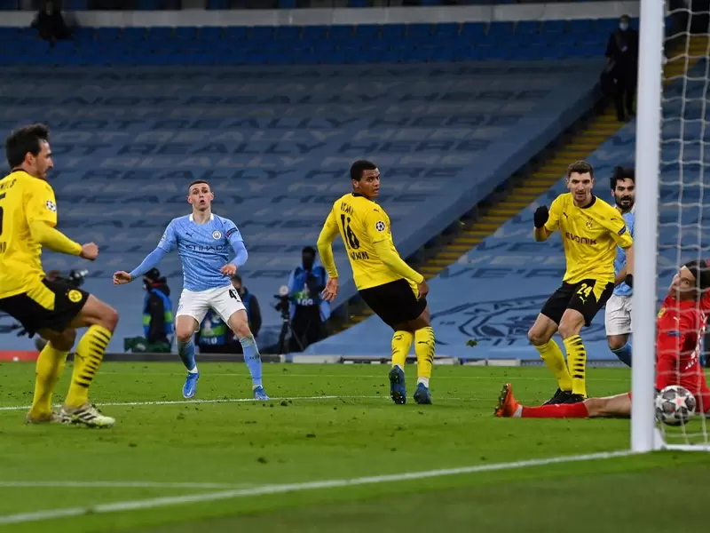 MANCHESTER CITY - DORTMUND MANCHESTER CITY - DORTMUND