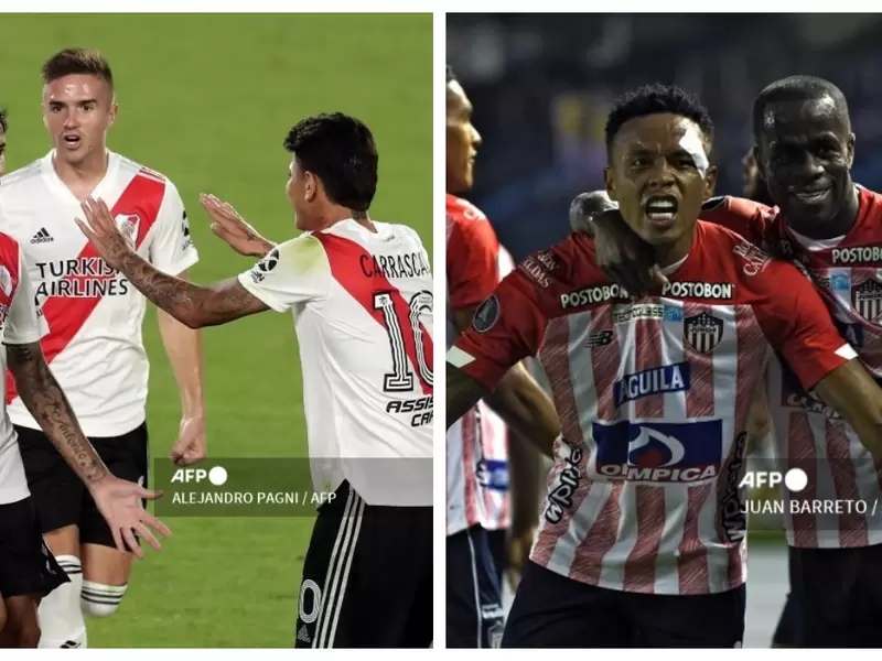 River Plate y Junior 2021