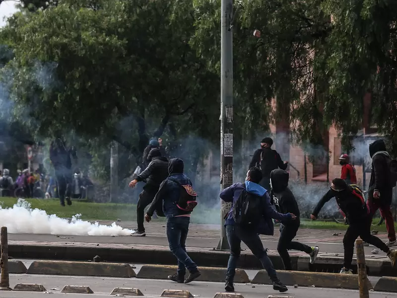 Vandalismo en paro nacional 28 de abril