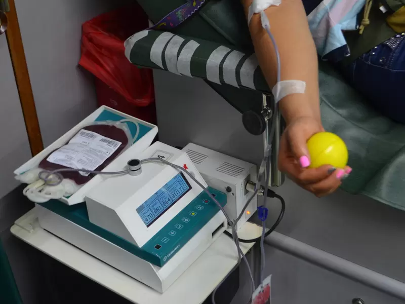 Referencia donación de sangre en Medellín.