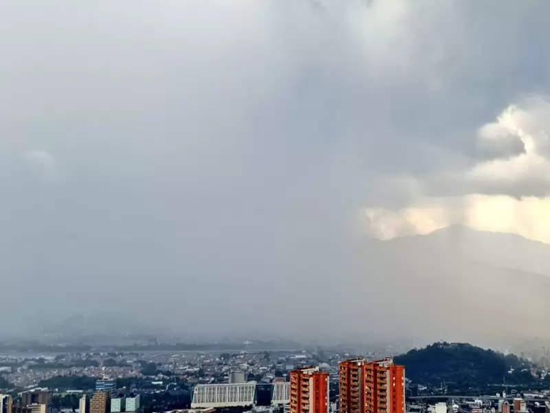 Referencia lluvias en Medellín.