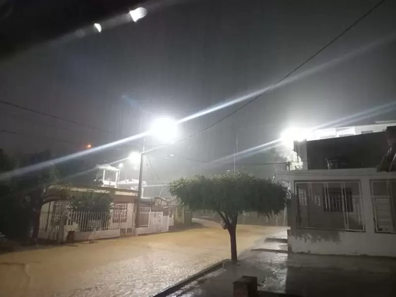 Lluvias en Cúcuta