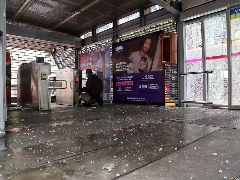 Vandalismo en paro nacional 28 de abril