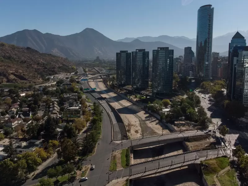 Confinamiento en Santiago de Chile