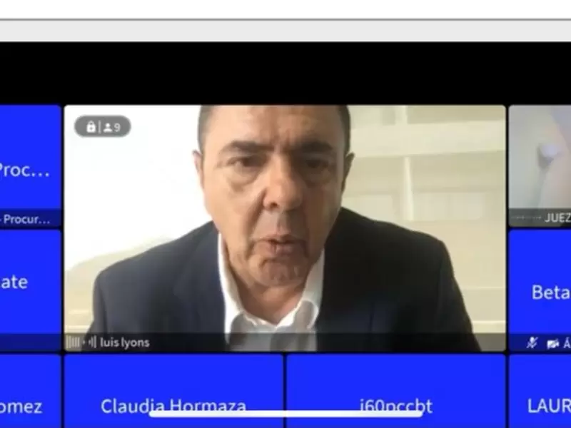 El abogado Luis Ignacio Lyons España pidió que la juez decrete la nulidad de la acusación