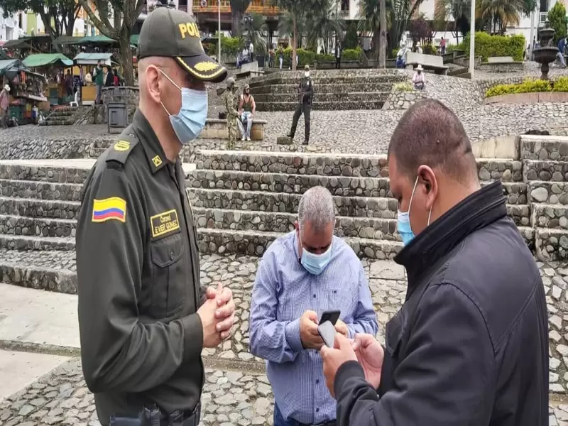 Consejo de seguridad en Concordia, Antioquia.