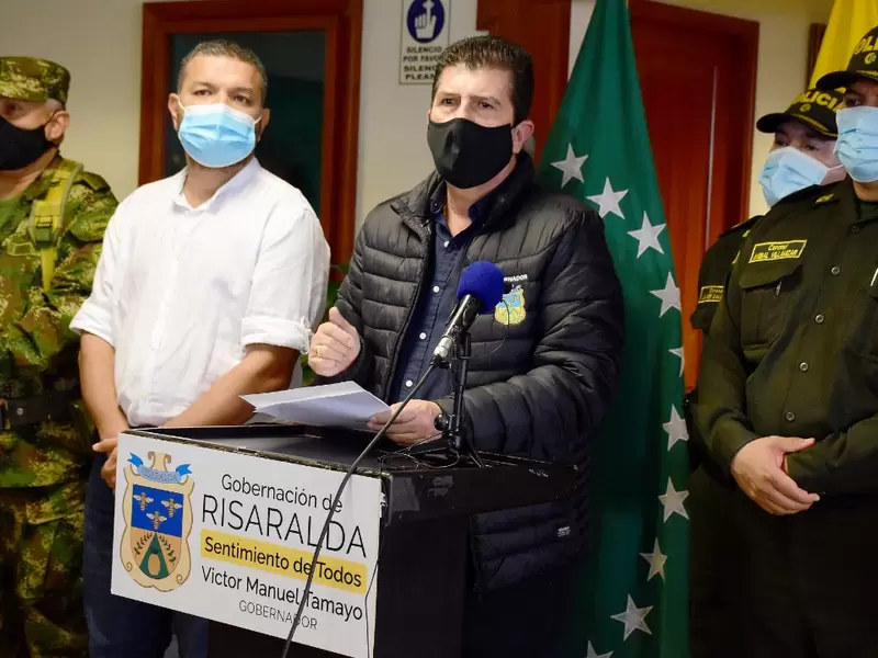 Decretan toque de queda en Risaralda