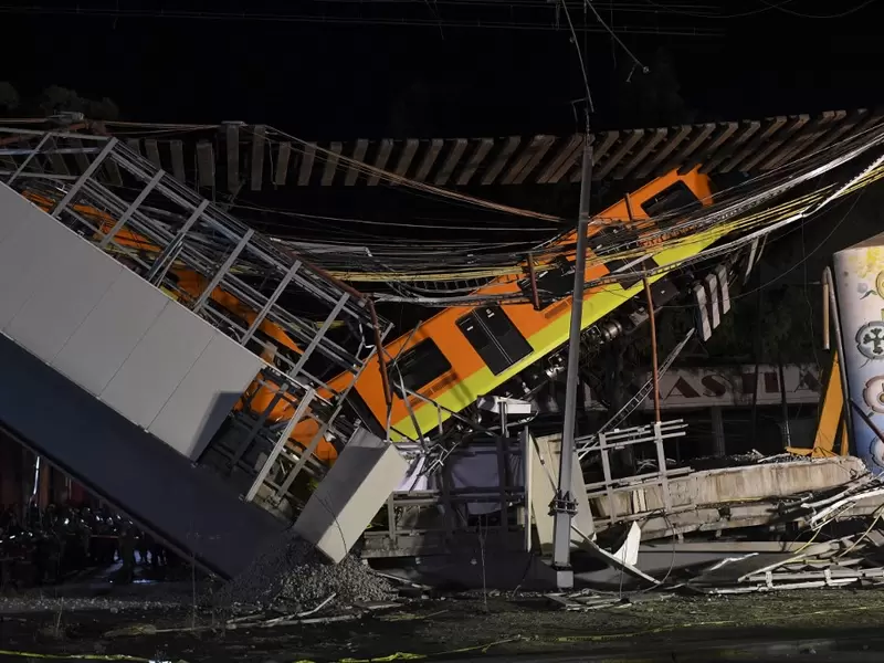 Accidente metro México