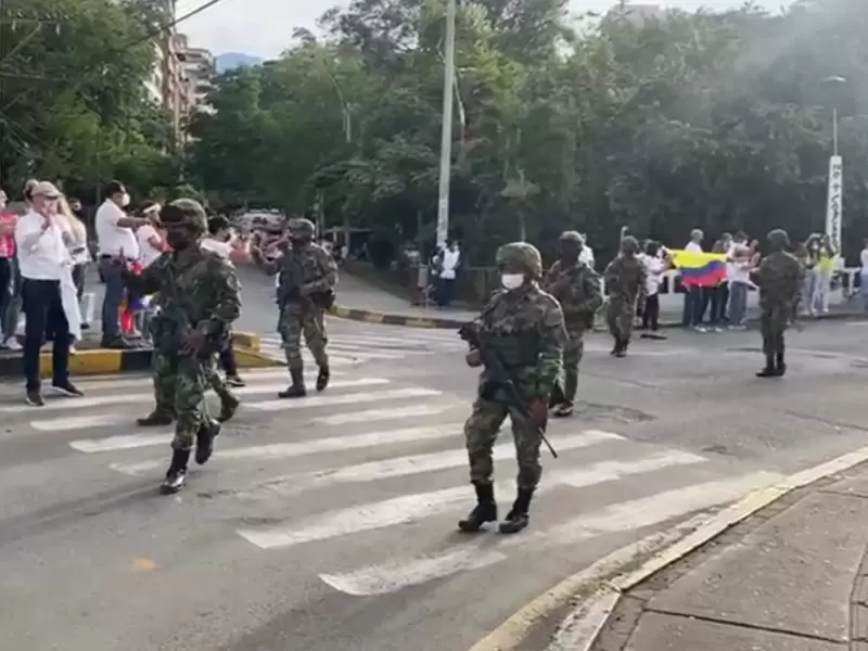 Uno de los puntos desbloqueados fue la Portada al Mar en el oeste de Cali.