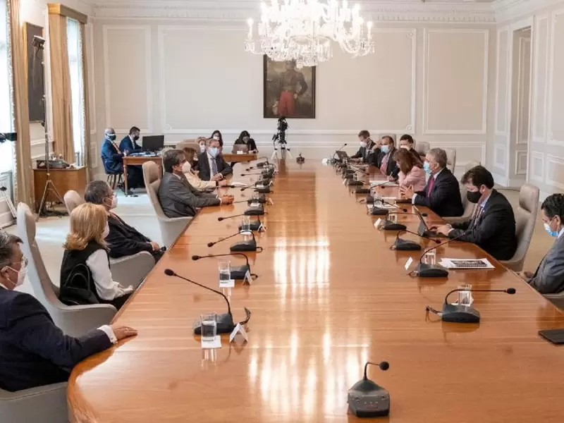 Altas Cortes y Presidencia dialogo Paro Nacional
