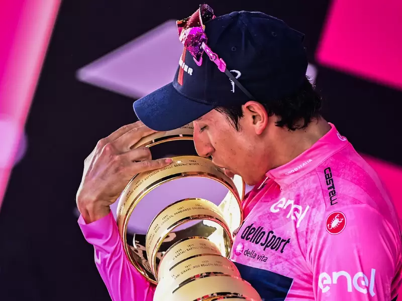 Egan Bernal, campeón del Giro de Italia 2021 Egan Bernal, campeón del Giro de Italia 2021