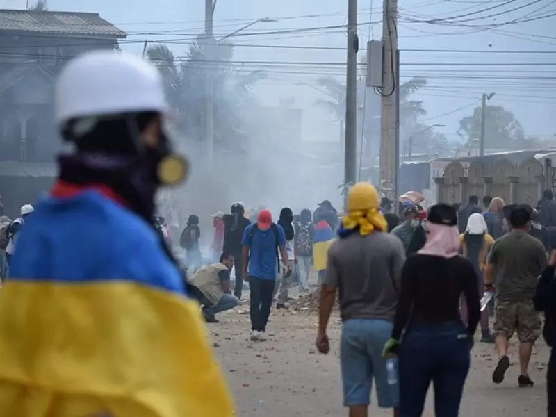PROTESTAS EN POPAYÁN PROTESTAS EN POPAYÁN