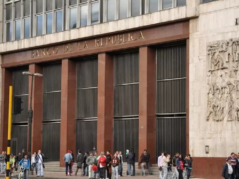 Fachada del Banco de la República