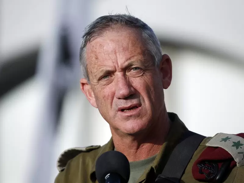 Beny Gantz, ministro de defensa de Israel