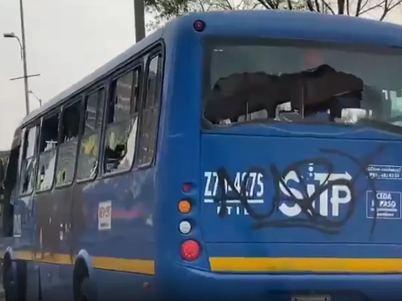 Bus del SITP robado