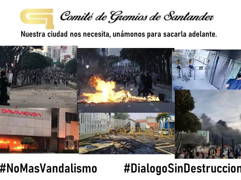 En los últimos días Bucaramanga ha vivido el caos por protestas vandálicas.