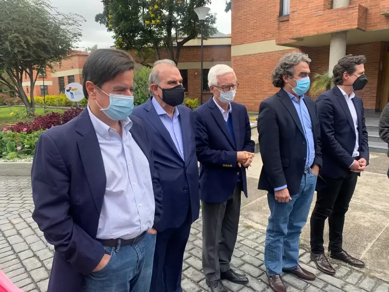 Coalición de la Esperanza en reunión en la Conferencia Episcopal