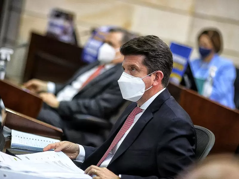 Diego Molano en el Senado