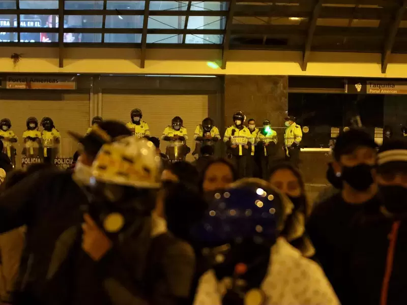 Protestas en Bogotá - Paro nacional