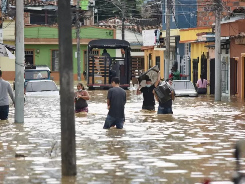 Inundación en La Virginia (Risaralda)