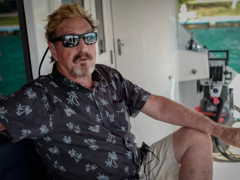 John McAfee, creador del antivirus