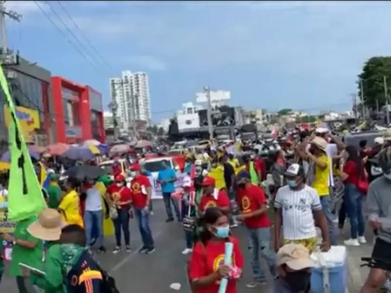Marcha en Cartagena