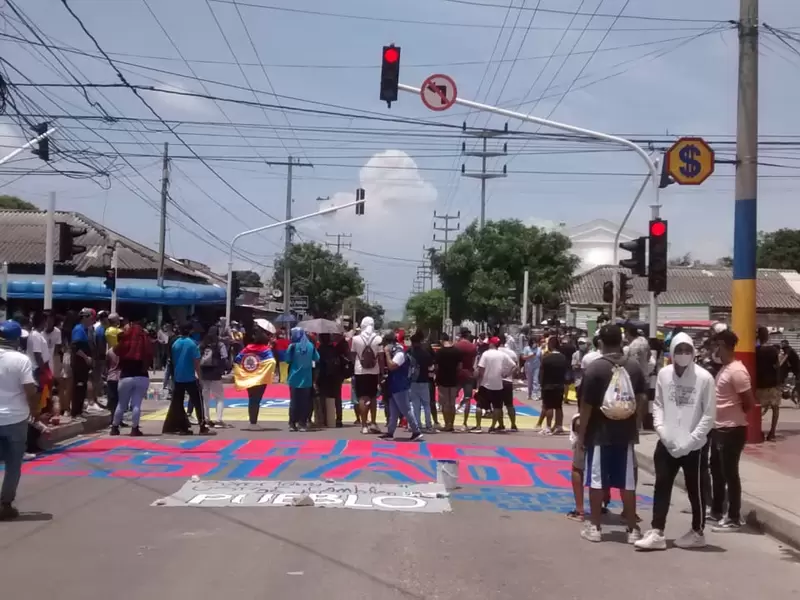 Manifestaciones en Barranquilla