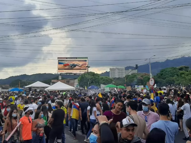 Aglomeraciones en Ibagué.