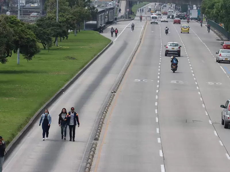 Paro nacional 5 de mayo: manifestantes marcharon por calles de Bogotá