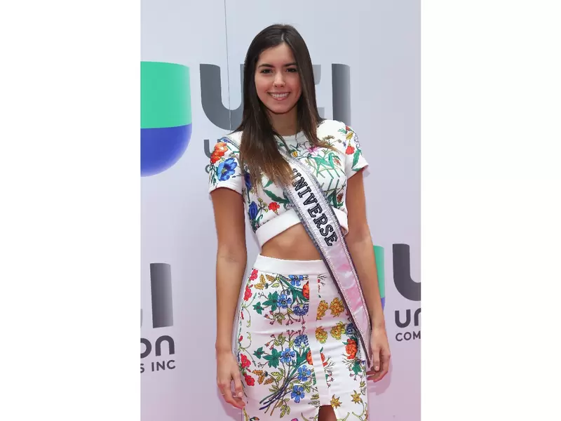 Paulina Vega cuando fue Miss Universo
