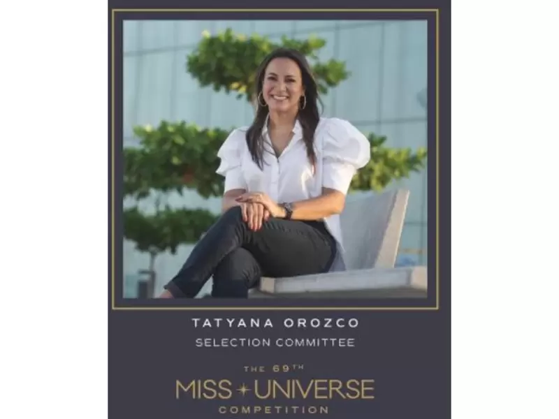Tatyana Orozco, jurado de Miss Universo Tatyana Orozco, jurado de Miss Universo
