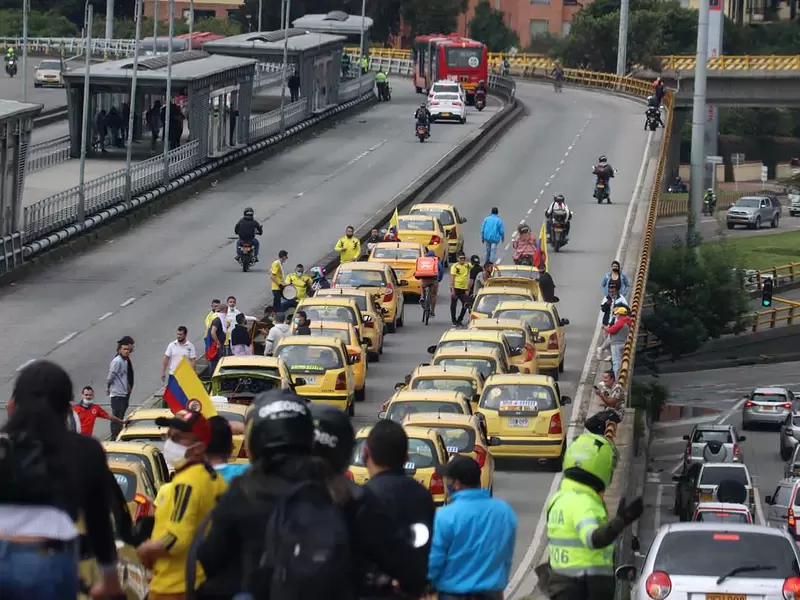 Taxistas de Bogotá / Paro de taxistas