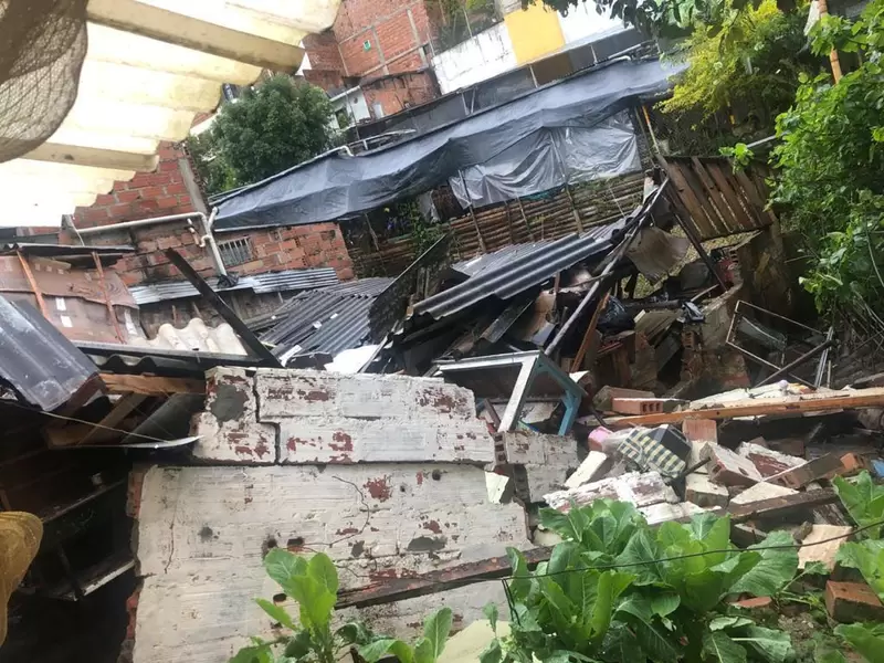 Emergencias por las lluvias en Marinilla, Antioquia.