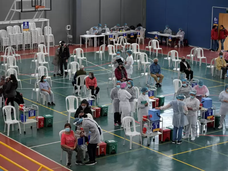 Vacunación contra covid-19 en Bogotá