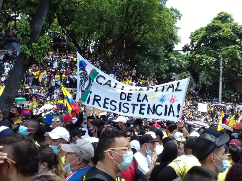 Paro Nacional Cali